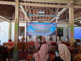 Kalurahan Ponjong Gelar Rembug Stunting untuk Perkuat Pencegahan dan Penanganan Stunting